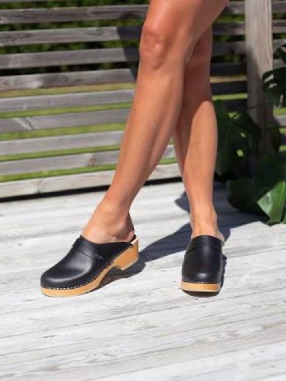 New Maguba Swedish Clogs Berkeley in Black Size 39